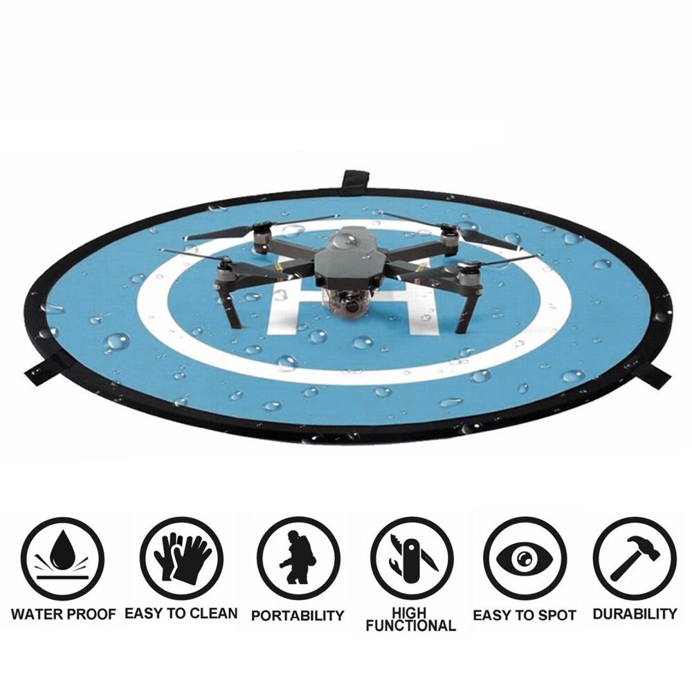 Universal landingsplade til dji mavic mini rc drone bærbar sammenklappelig glød i mørk land pad til dji mavic mini drone tilbehør