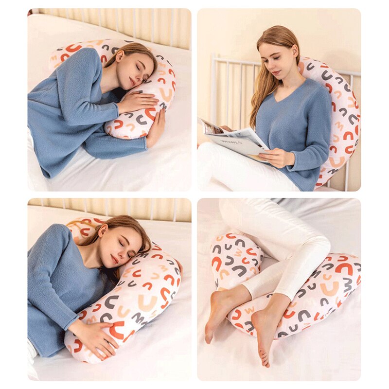 Almohada brillante de algodón para bebé, almohada de lactancia de color, almohada de maternidad para bebé, almohada de alimentación para bebé