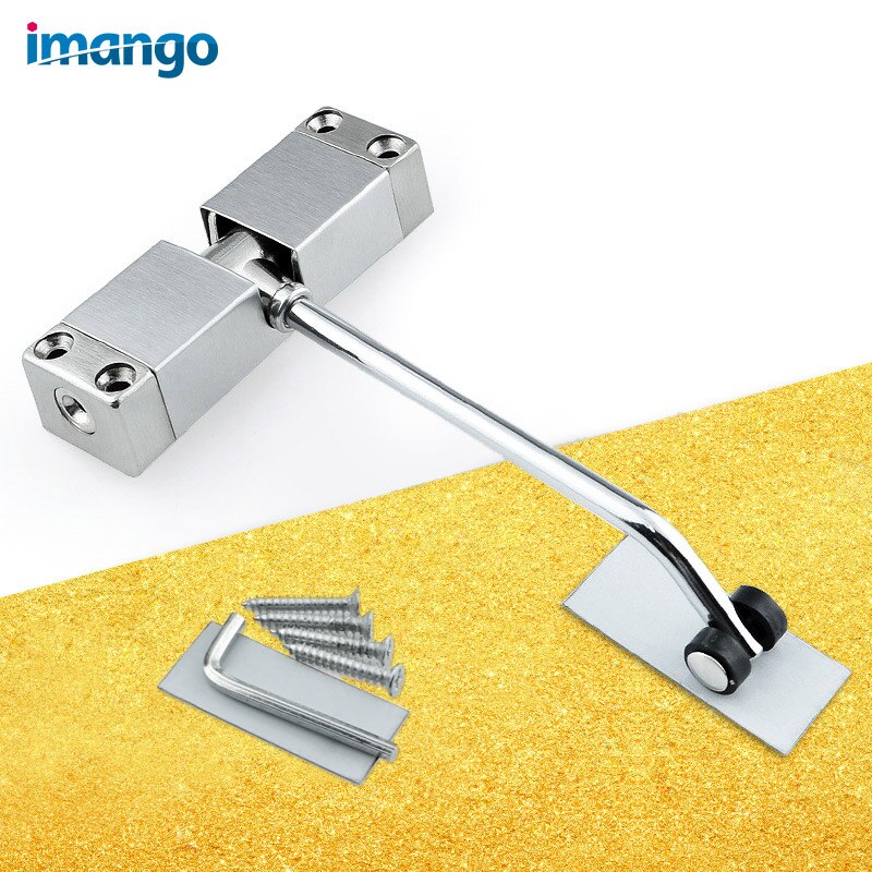 Simple Household Small Door Closers,Invisible Buffer Closed,Automatically Slowly Close Door Damper,Hotel Room Door Mute