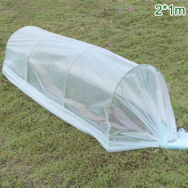 GSHUR 2 m x 300 cm polyethyleenfolie, 600 g, extra dikke broeikasfolie, plastic folie, stofbeschermingsfolie, scheurvast, tuinfolie van polyethyleen voor tuinieren, broeikas, folietunnel