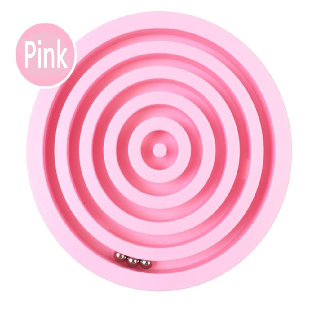 Les enfants de jouet de boule de labyrinthe d'équilibre Semi-circulaire se concentrent sur des puzzles de formation tôt dans l'enseignement des fans de développement d'intelligence perles de palais: Vert clair