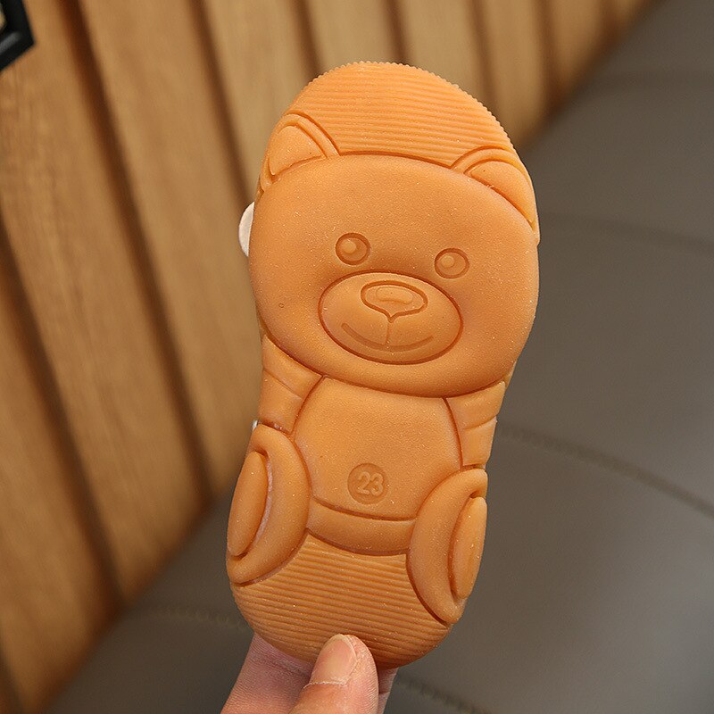 Baotou-Sandalias de princesa para bebé de 1 a 6 años, zapatos para niño pequeño, sandalias huecas de fondo suave, antideslizantes,