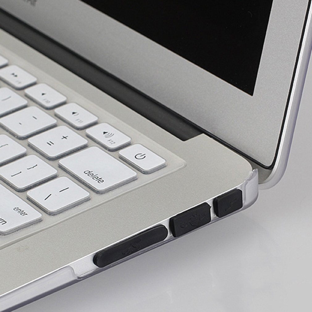 12 pz/set professionale in Silicone anti-polvere tappo della copertura del tappo del computer portatile antipolvere USB coperchio della spina di polvere Set adatto per Macbook