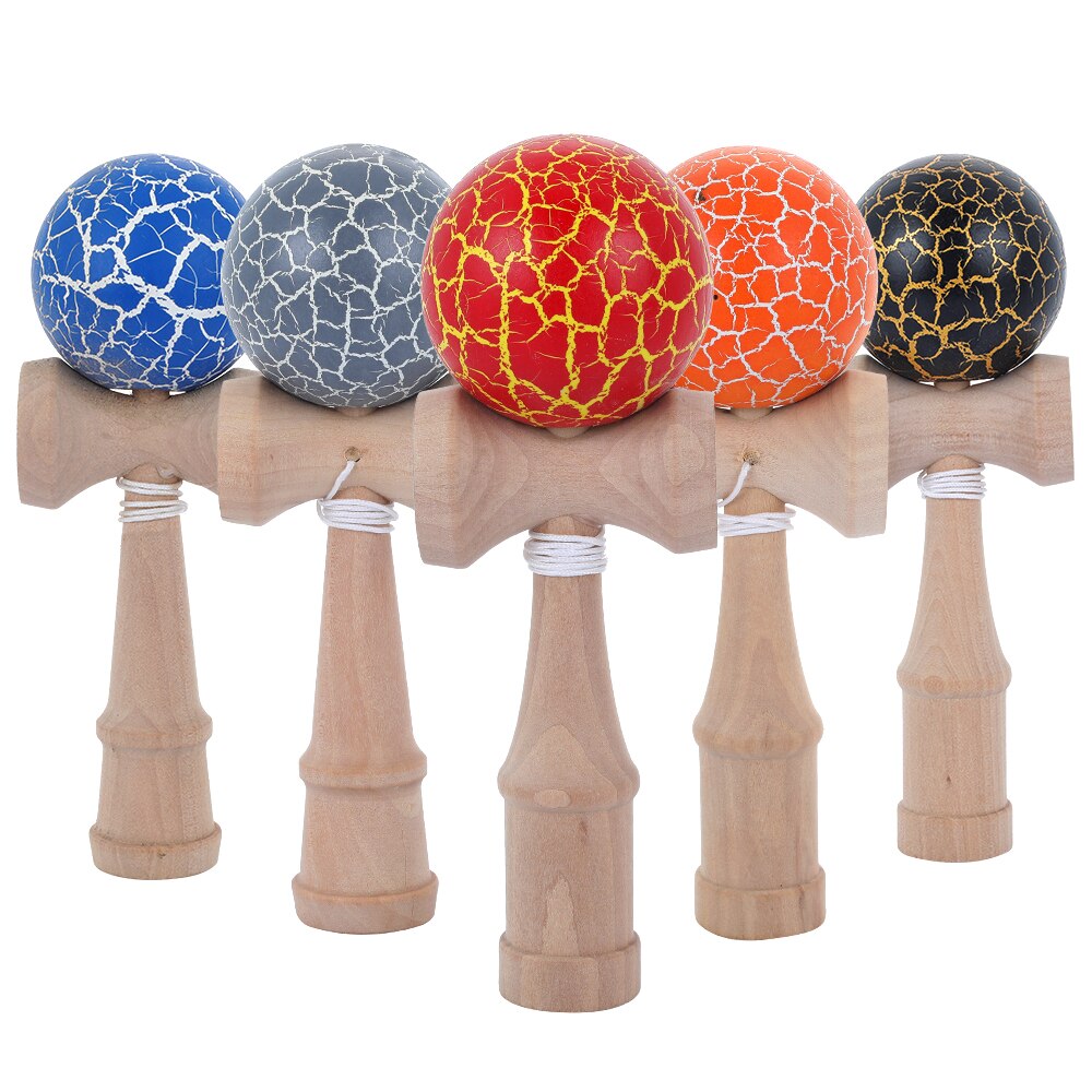 18CM Wood Kendama Toy Kendama Skillful Juggling Ball Education Traditional Game Children Adult Stress Relief Zabawk