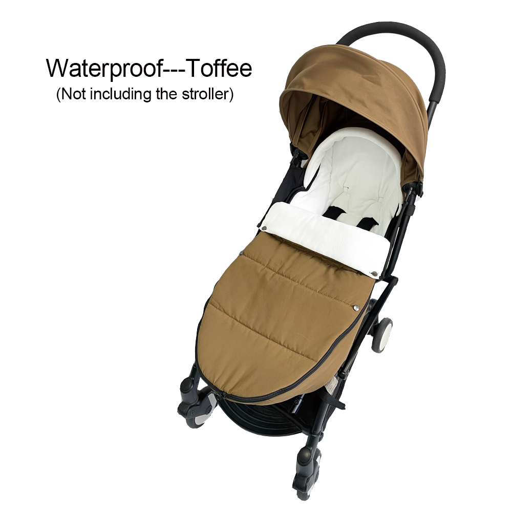 Universele kinderwagens Voetenzak, kinderwagenaccessoire Compatibel met Babyzen YOYO, YOYO2 en YOYO3 kinderwagens - Zachte voering en stof: Beige
