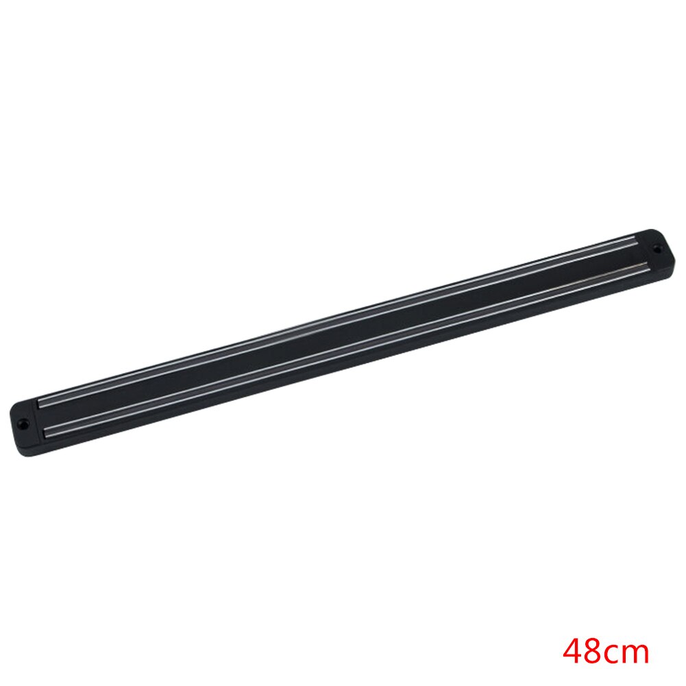20/33/38/48cm Magnetic Knife Holder Wall Mount Black ABS Placstic Block Magnet Knife Holder For Metal Knife