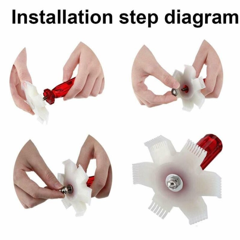 Air Conditioner Fin Repair Tool Coil Comb A/C Condenser Radiator Universal Metal Fin Evaporator Radiator Repair Tool