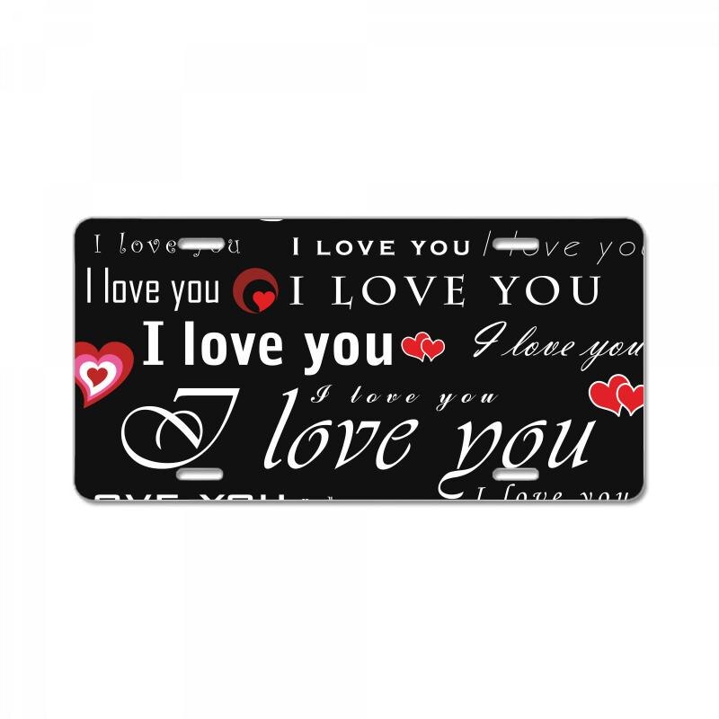 Ti amo targa auto targa in metallo decorazioni per la casa Vintage ▾ targhe in metallo sbarra pub bar arredamento targa in metallo box auto pittura