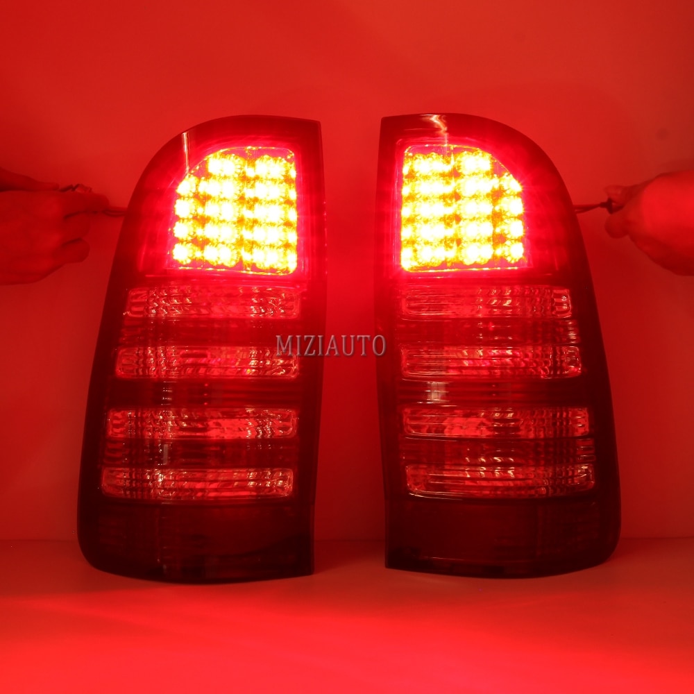 Luz trasera para camioneta TOYOTA HILUX VIGO 2005, luces de freno traseras, señal de giro, luces traseras, piezas de coche