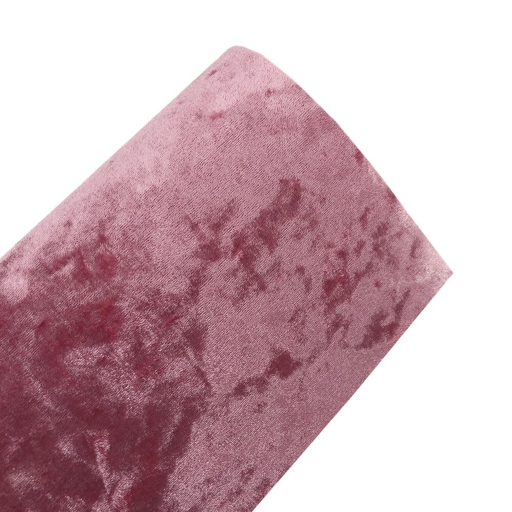 Rainbow 30x30cm Size Gorgeous Velvet Fabric Sheet Backing Sticked Soft Felt for Bows, Earrings, and Crafts DIY: CINNAMON