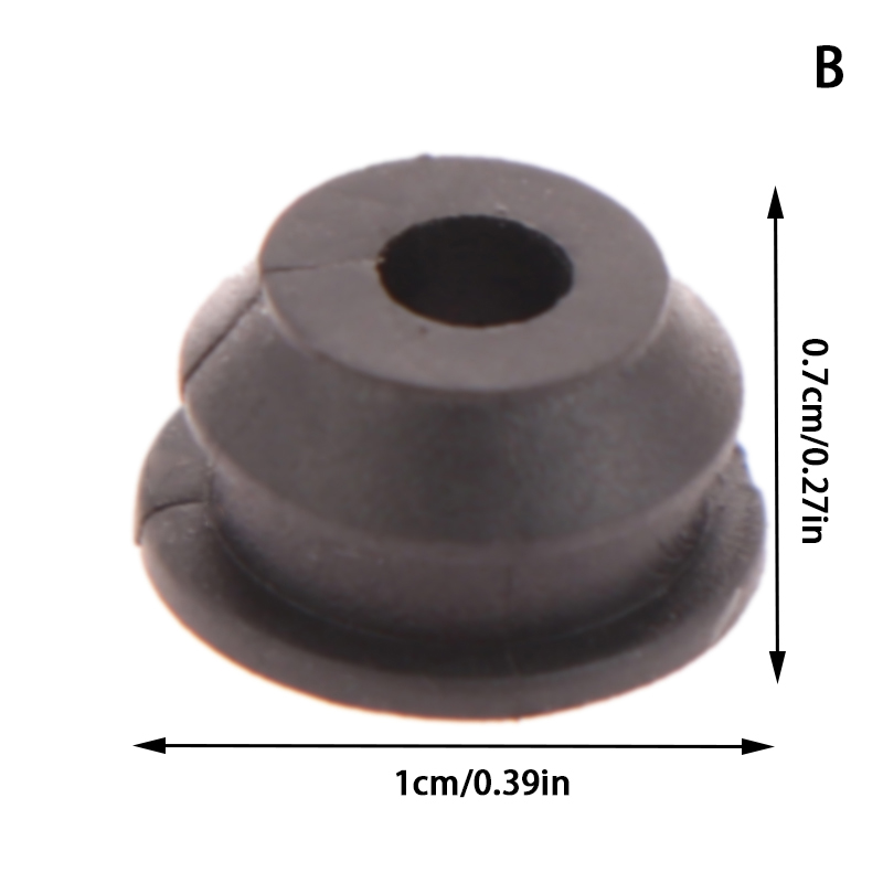 Di2 öljetter gummiplugg tätad packning 6mm 7mm 8mm ram elektronisk växelvajerskydd fram bakväxel mekanisk: Gul