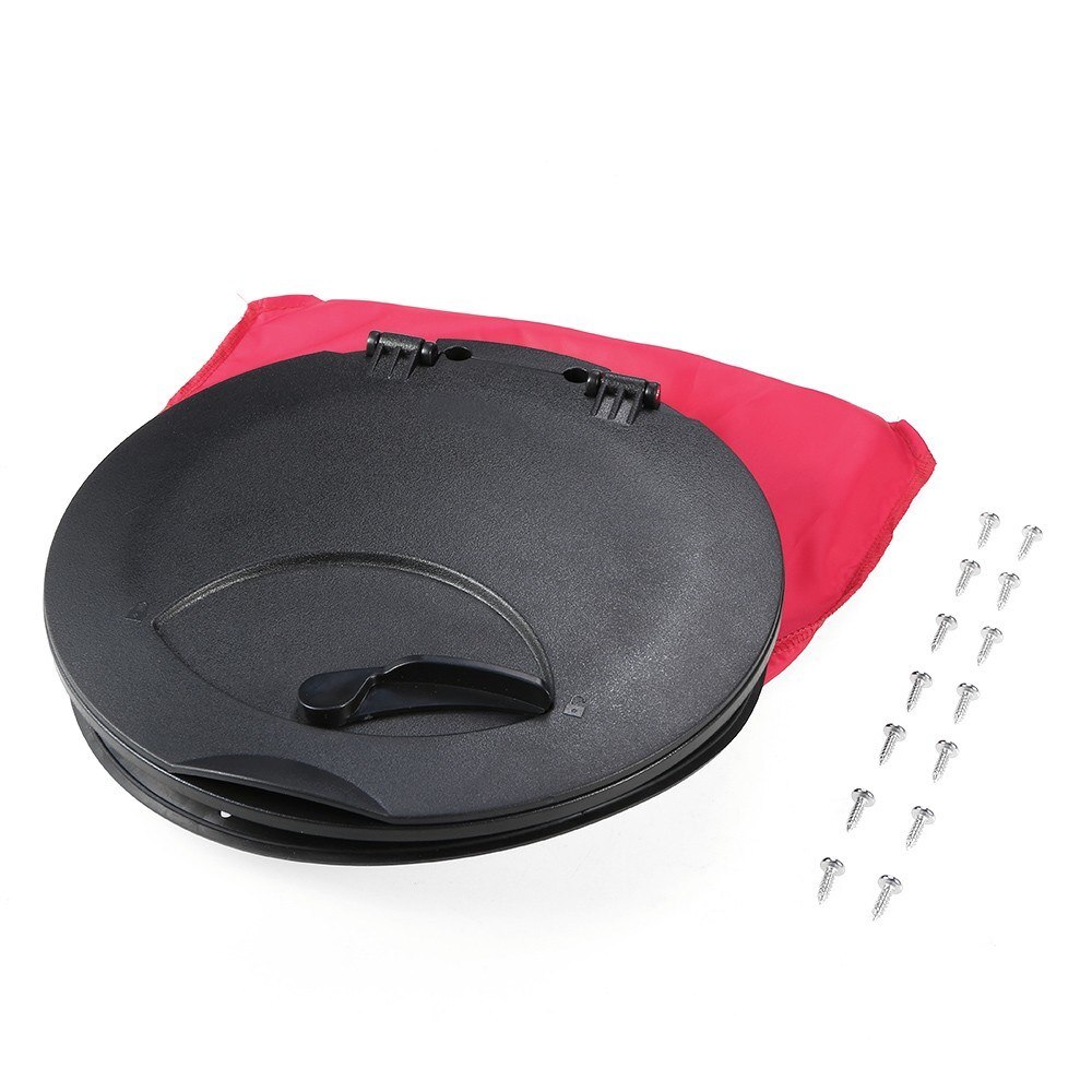 6 Inch Hole Deck Plate Kit Deck Hatch with Cat Bag for Kayak Boat Fishing Rigging Provide storage space special plastic durable