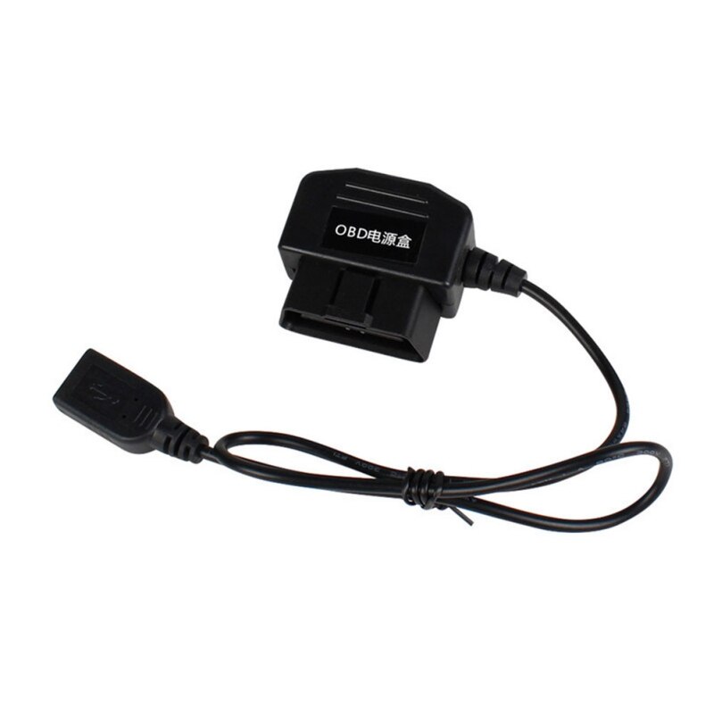 DVR Fahren Recorder Bock Linie OBD Schnittstelle DC Konverter Modul Mikro USB 5V 3A Netzteil Kabel für DVR