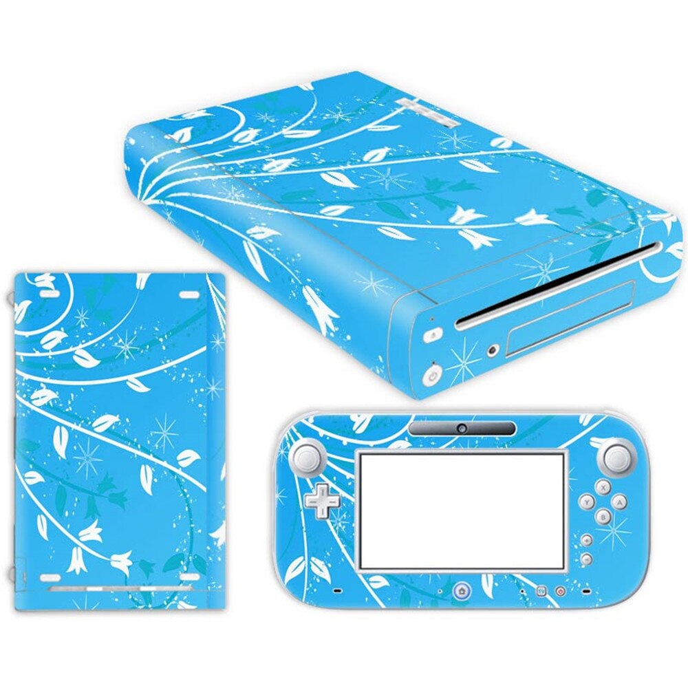 Vinyl Skin Sticker for Wii U Console and Controller: TN-WiiU-0266