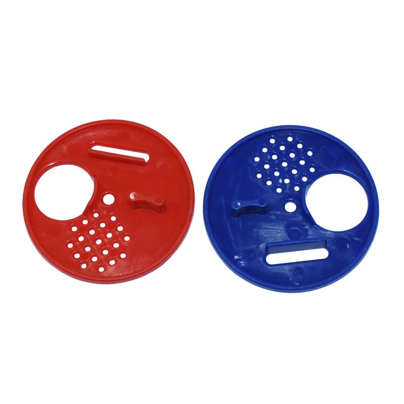 Herramientas de apicultura para colmenas, utensilio redondo de plástico para puertas de abejas, suministros para insectos, 4 Uds.