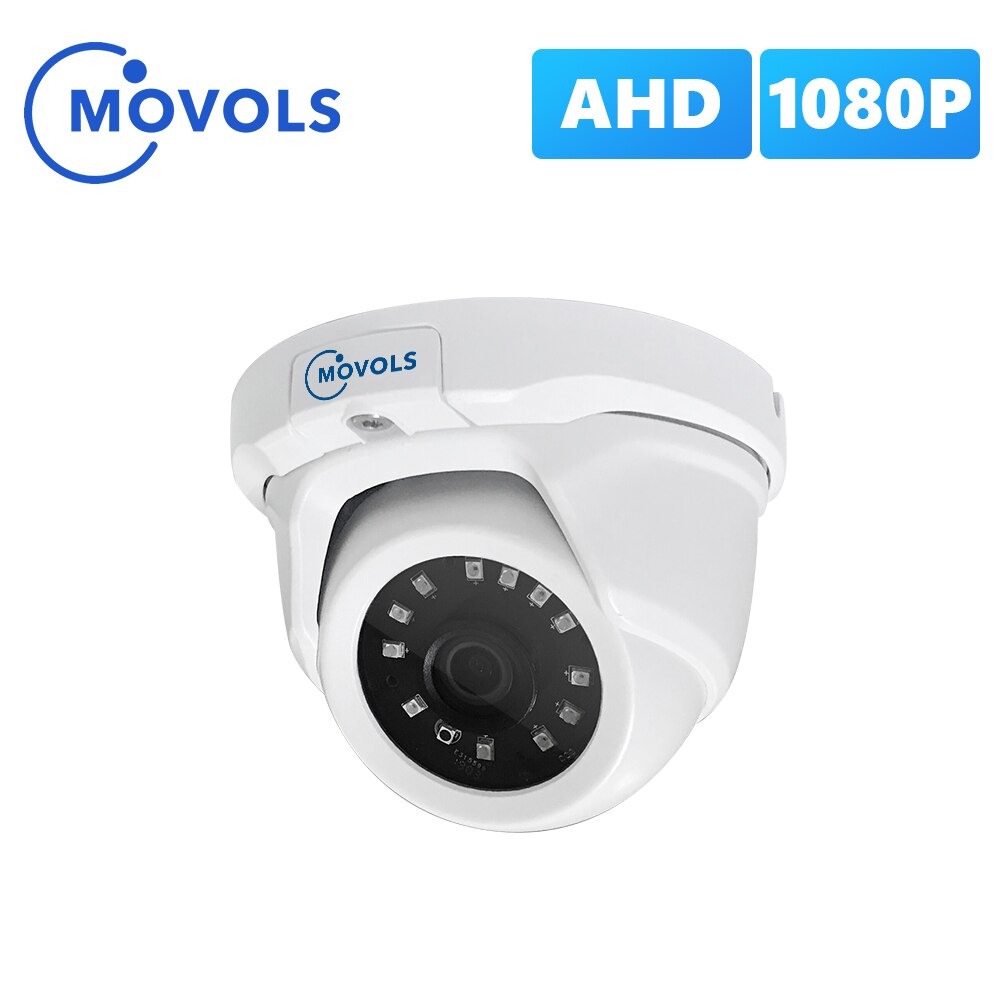Movols Security Camera Outdoor 2MP Ahd 1920X1080 Tvi/Cvi/Cvbs Cctv Sony Sensor Waterdichte Analoge Dome surveillance Camera