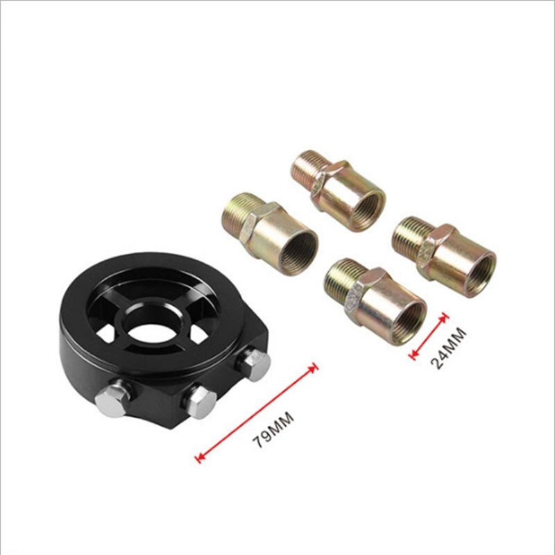 Car Fried Pancake Oil Temperature Instrument Must Be Equipped with Fried Pancake Engine Oil Pressure Gauges Adapter Seat Univers