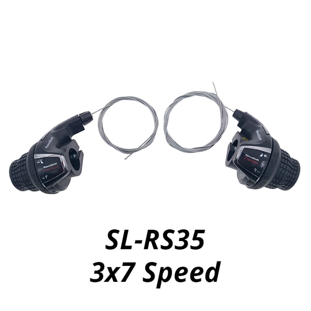 Shimano tourney sl -rs35 revoshift cykel twist gearstang 3*6s 3*7s 18s 21s cykel kam  rs35 as rs31 rs36: 3 x 7 hastighed et par