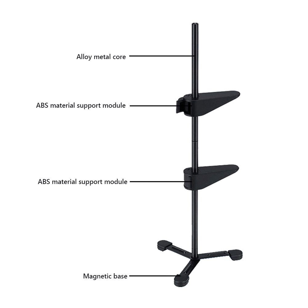 Dual Graphics Card Video Card Holder Stand Adjustable Graphics Card Computer Accessories Video Card Holder Stand