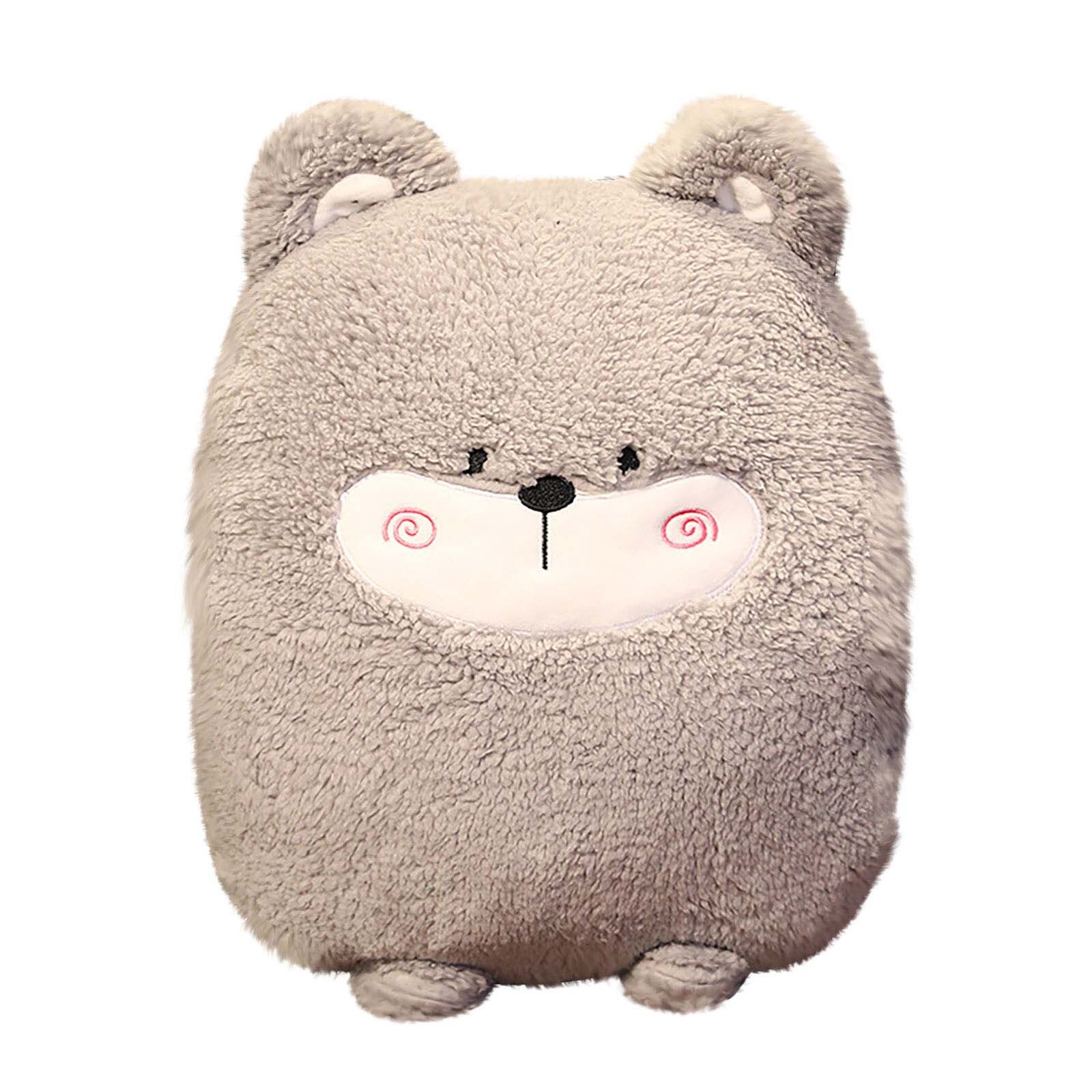 comfort invernale borsa scaldamani in lana di cotone peluche scaldamani cuscino scaldamani cuscino scaldamani cartone animato cuscino caldo ragazza: A