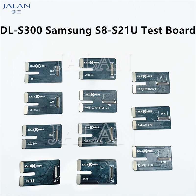DL S300 sTestBox Tester biegen Kabel Für Samsung S8 S9 S10 Plus S21 S21 + Hinweis 8/9/10/10 + S20 Plus S20U LCD Anzeige Reparatur