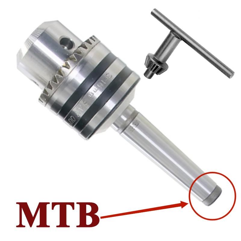 MTA MTB MT1 MT2 MT3 MT4 B10 B12 B16 B18 0.6-6/1-10/1-13/3-16/5-20mm Morse Tapper Shank Drill Chuck Arbor Lathe CNC Drill Machine: Yellow / 1/4"