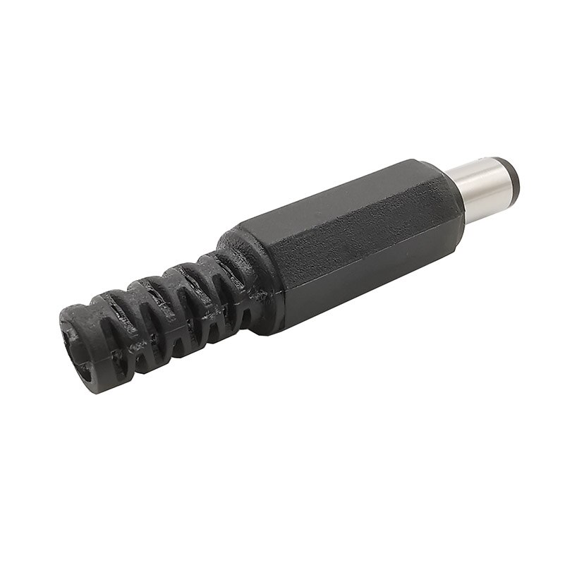 5/10/20Pcs 9mm Length 5.5 x 2.5mm DC Power Plug Electric Connector 5.5*2.1MM Male Plug Wire Charge Adapter