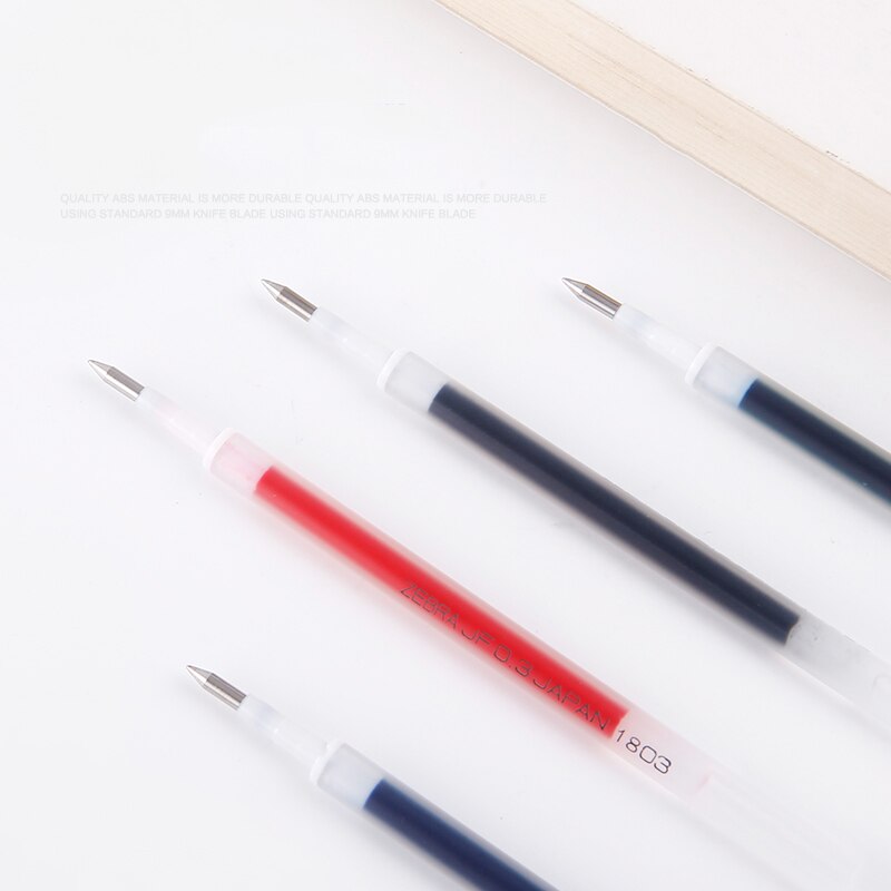 ZEBRA Gel Pen Rollerball Refills for JJ15/JJZ49/JJ31/JJ55 Retractrable Pen 0.3 0.38 0.4 0.5 0.7 1.0mm Pen Refill