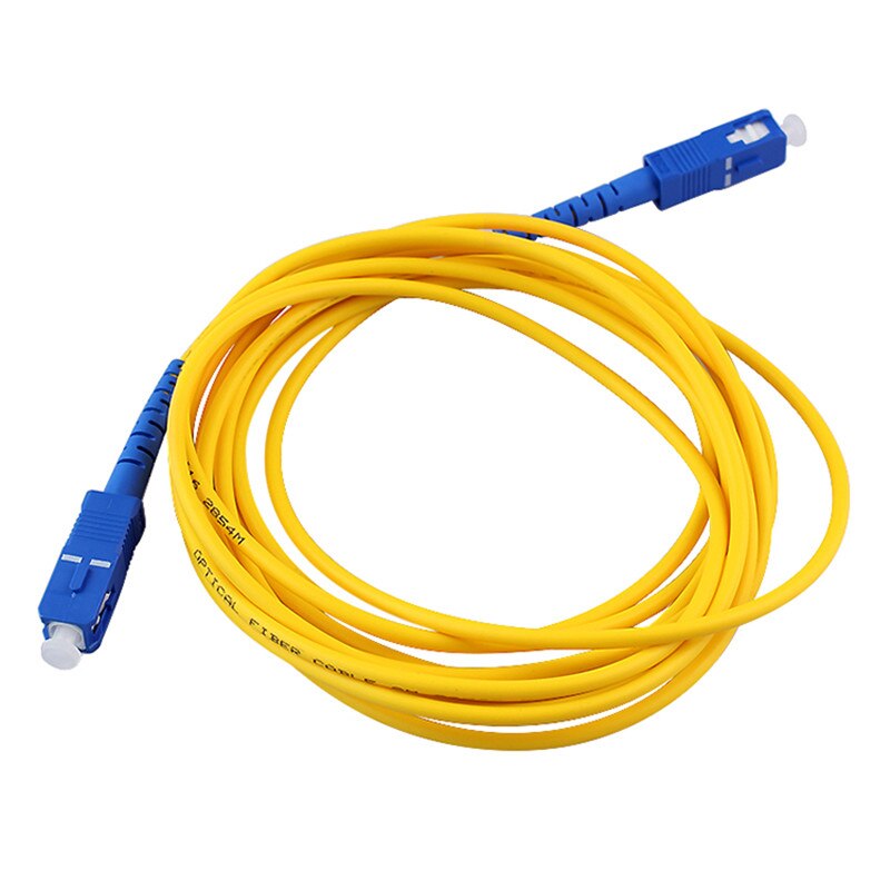 Convertidor de medios de fibra óptica Htb-3100ab, transceptor de fibra única, modo único, 25km SC, 10/100M con puente de fibra de SC-SC de 3 metros