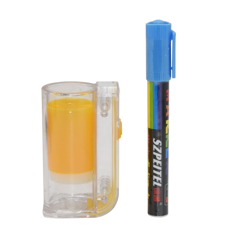 Juego de Herramientas de marcado de abejas, marcador de botella con bolígrafos de marcado, abeja, Rey, Reina, Catcher, 8 colores, equipo de apicultor de apicultura, 1 Juego: Azul oscuro