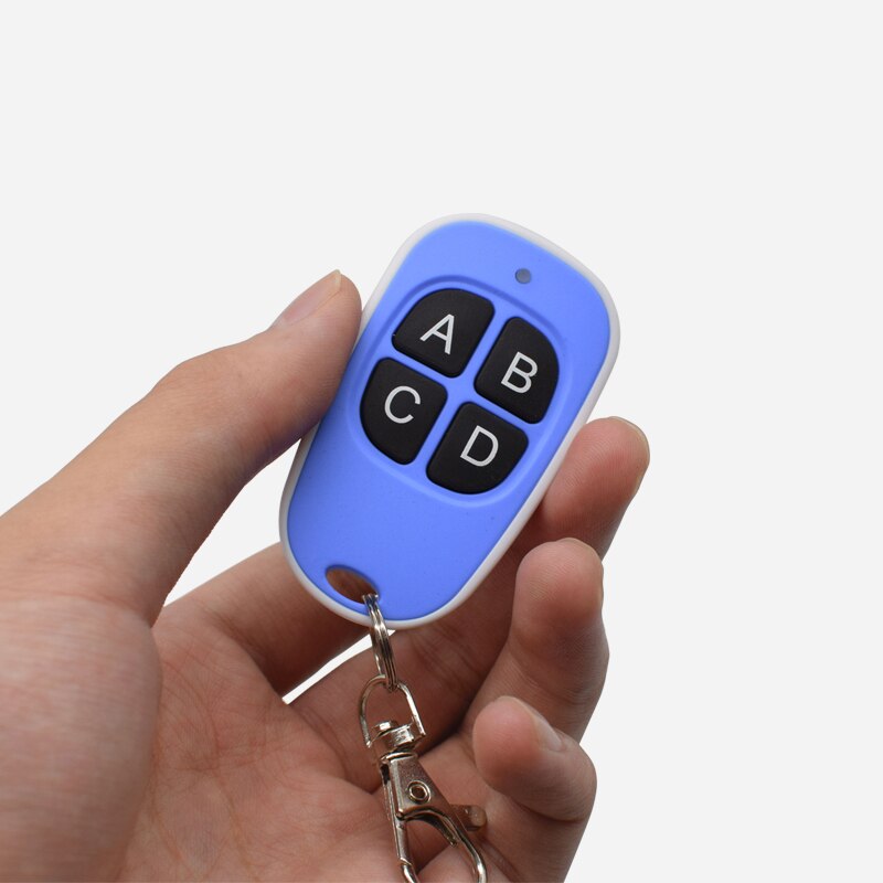 Télécommande 4 canaux | 4 couleurs chaudes, télécommande 433Mhz, Code de copie à distance, portail de clonage électrique, porte de Garage, porte-clés Auto