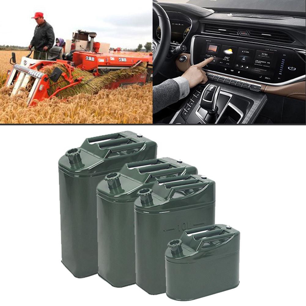 Car Truck Motorcycle Off-road Petrol Cans Spare Oil Storage Leak-proof Fuel Tank Gasoline Bucket Can Oil Drum 5/10/15/20L