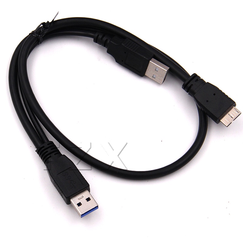 Originele USB 3.0 datakabel om USB3.0 HDD Datakabel Een mannelijke naar Micro B Verlengsnoer USB Extension connector voor PC Laptop