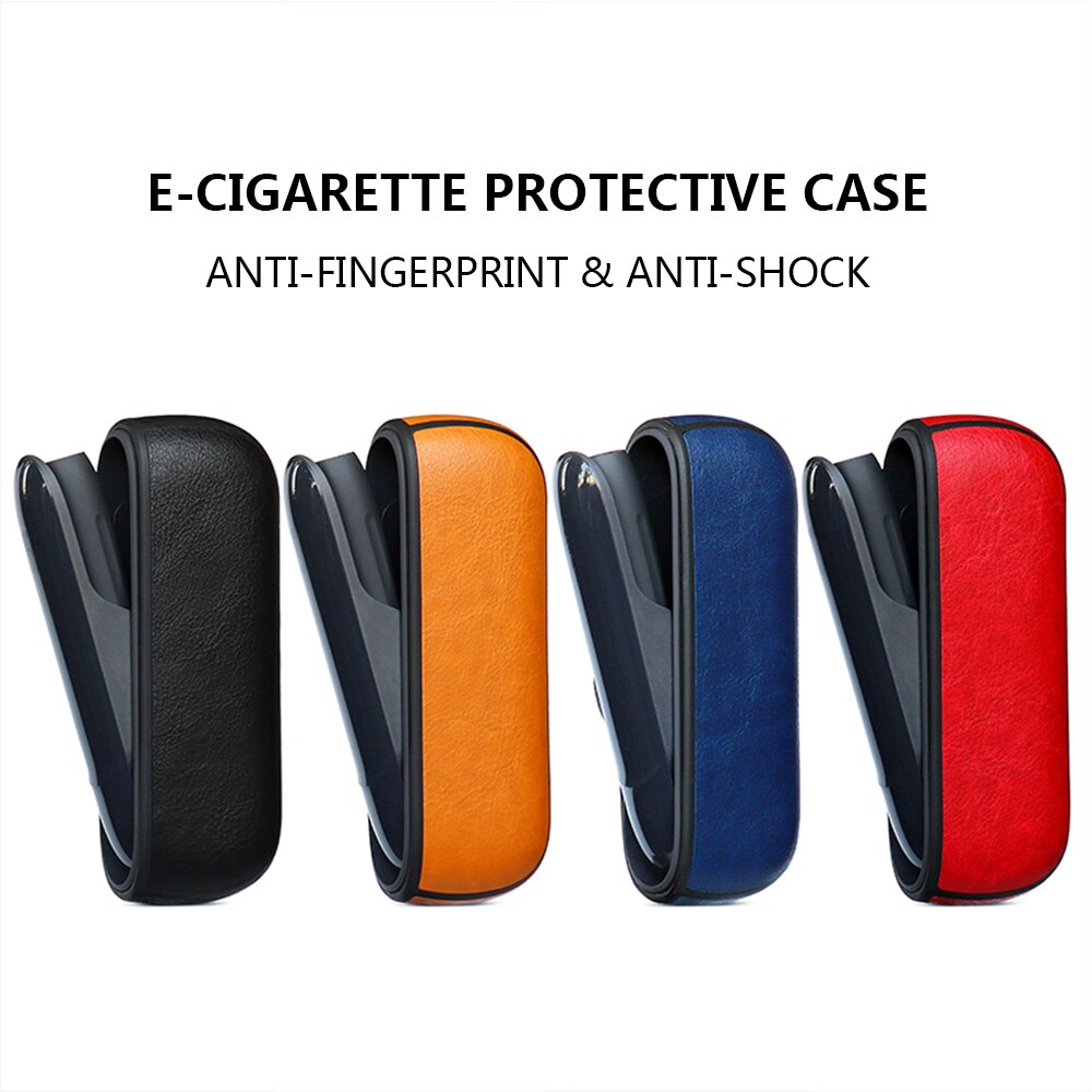 Electronic Cigarette Accessories Simple Leather Cover/Protective Case/ Bag for IQOS 3.0 DUO Business GracefulGift for Lady man