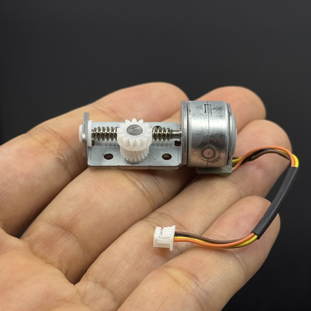 15BY Micro Mini 15 mm 2-Phasen 4-Draht Schrittmotor Lineare Schraube Welle Ausgang 13T Getriebe Schrittmotor für Überwachungskamera einstellen