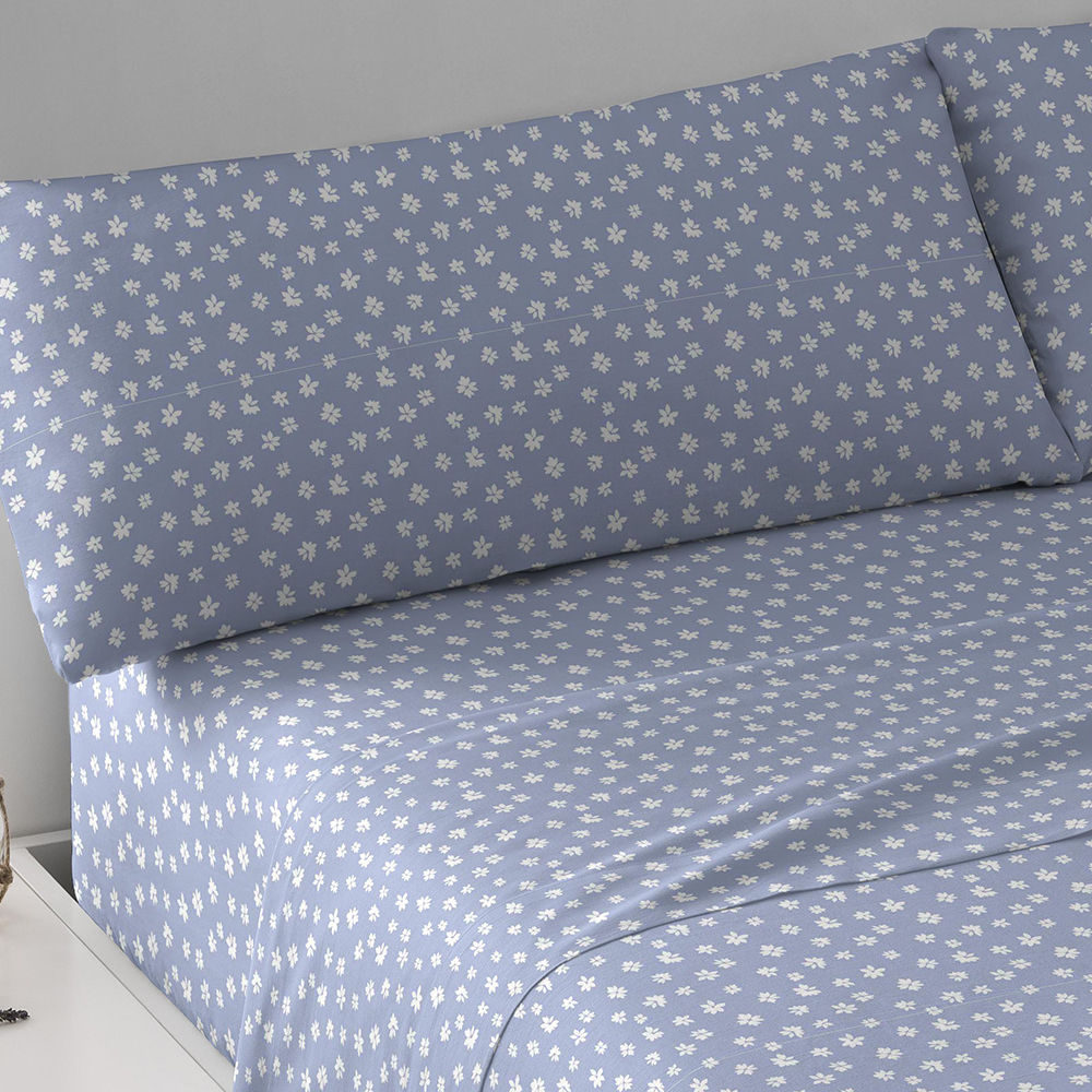 PimpamTex- Juegos de sábanas King Size para cama 180 | Ropa de Cama Grande con 4 Piezas de Polialgodón con Estampados Originales