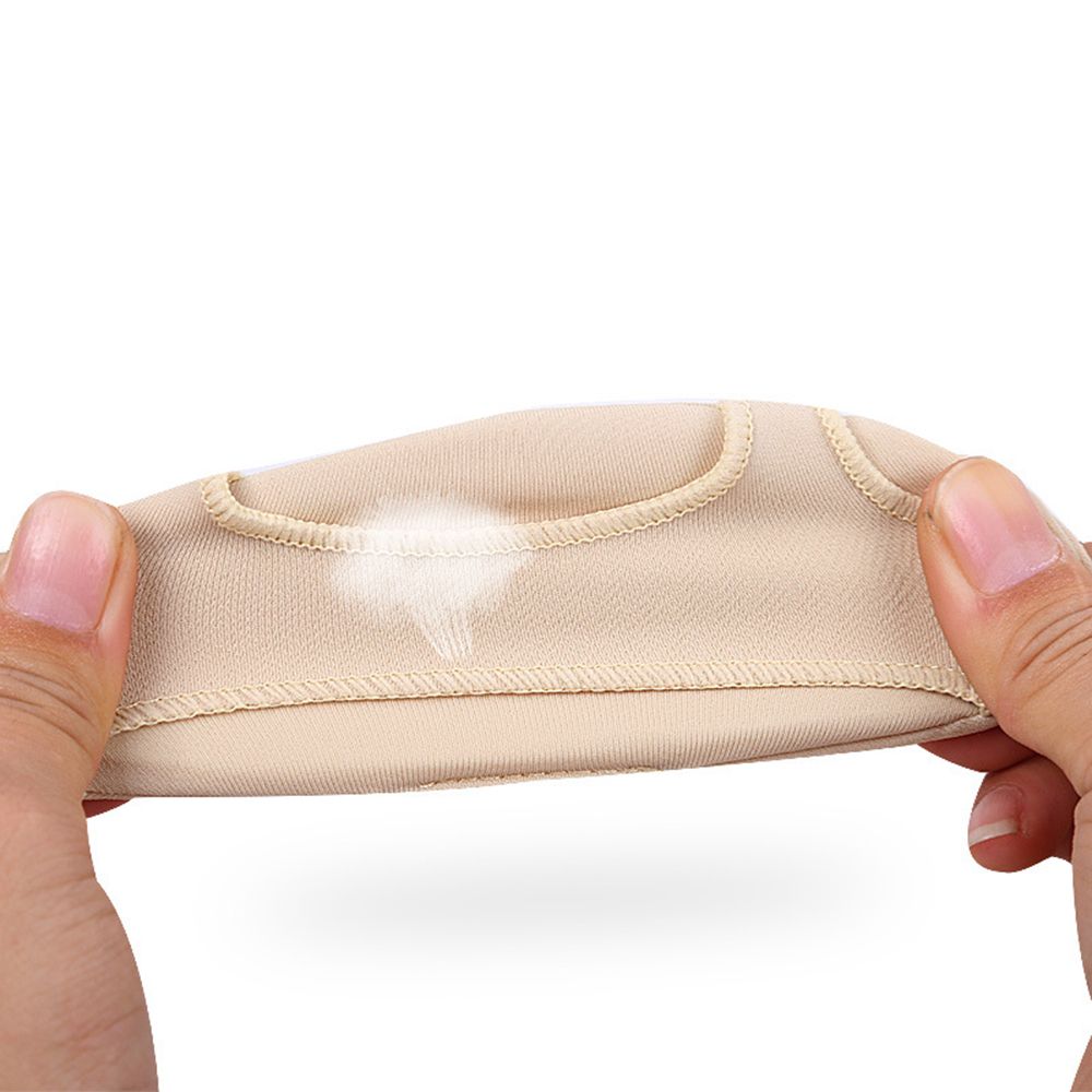 1 Paar Silicone Gel Middenvoet Pads Voor Schoenen Sore Ball Voet Care Tool Voeten Pijn Schoenen Inlegzolen Pads Kussen Voorvoet boog Suppor