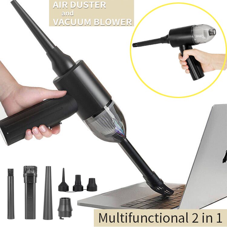 6000mAh Electric Air Duster Blower Rechargeable Handheld Cordless Vacuum Cleaner 5000pa Car Vacuum Cleaners