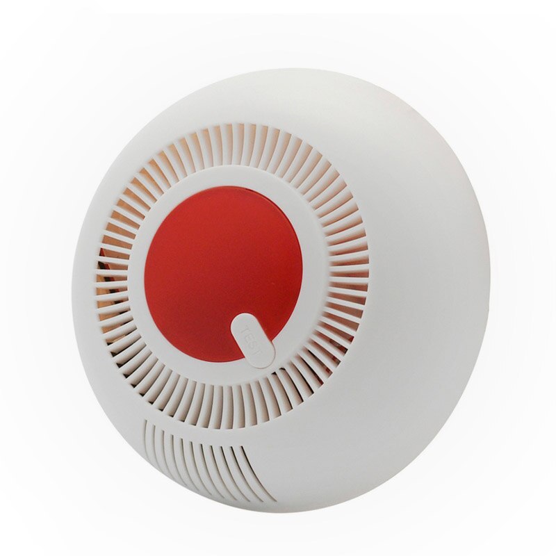 Independent Smoke Detector Standalone Photoelectric Smoke Alarm High Sensitive Alarm System Fire Protection Sensor