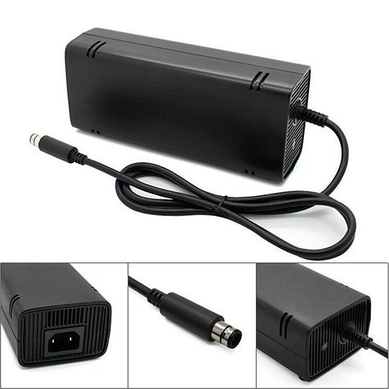 US Plug AC Adapter Charging Charger Power Supply Cord Cable for Xbox 360 Xbox360 E Brick Game Console