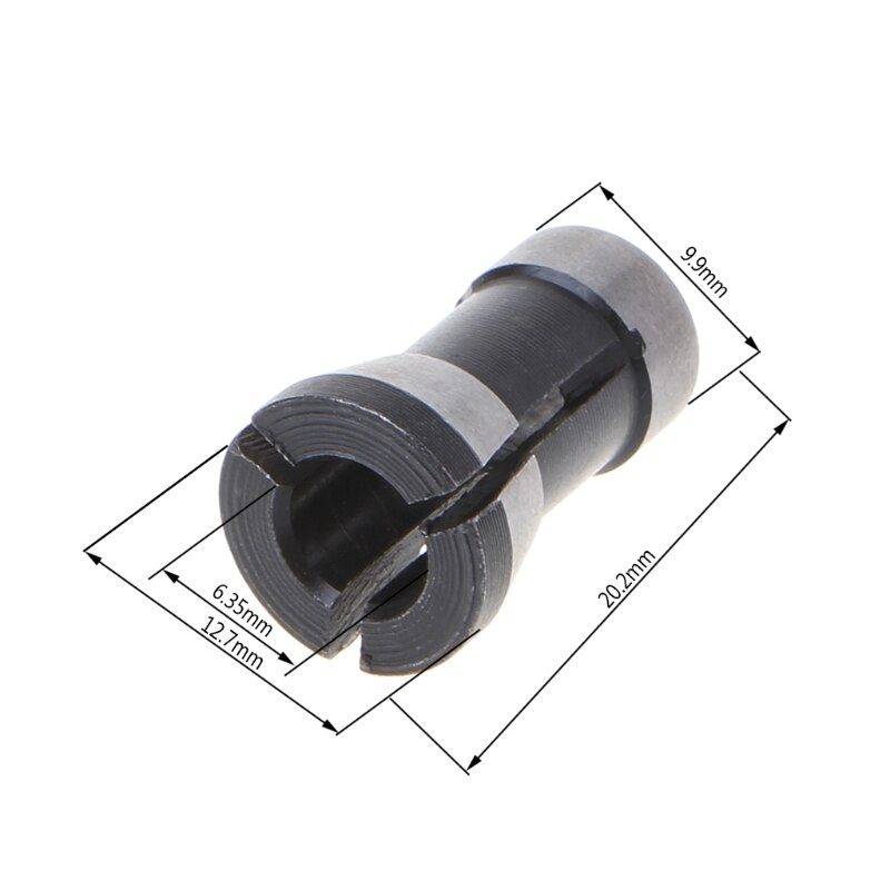 Máquina de corte de mandril de 6,35/8mm fresadora eléctrica JUL14-A de alta precisión