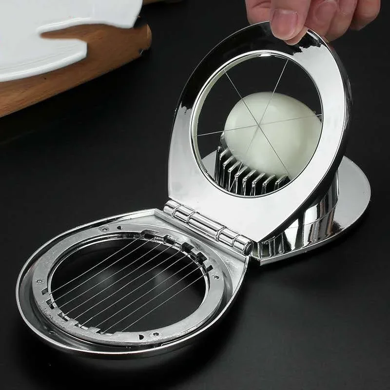 Keukengereedschap Zinklegering Eiersnijders Snijders Eieren Divider Splitter Aardbeiensnijder Accessoires