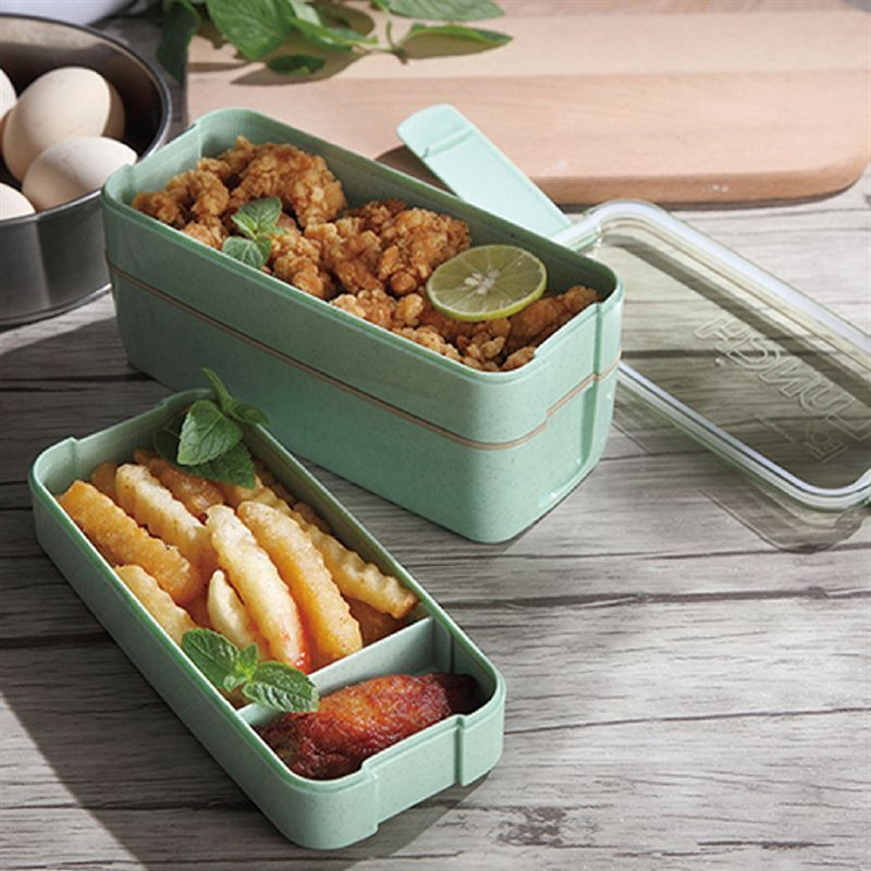 Keuken 900Ml Magnetron Lunchbox Tarwestro Servies Voedsel Opslag Container Kinderen Kids School Office Draagbare Bento Box