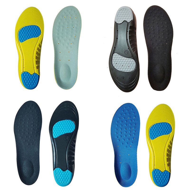 Unisex Insert Dikke Pad Sport Pad Zweet-Absorberende Deodorant Memory Foam Orthese Gebogen Pijnbestrijding Schoenen Binnenzool