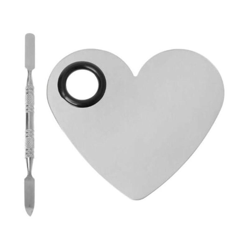 Rustfrit stål maling palette acuarelas profesionales kunst levering rustfri pakke akvarel maleri palette inkluderer stee  p6 k 2