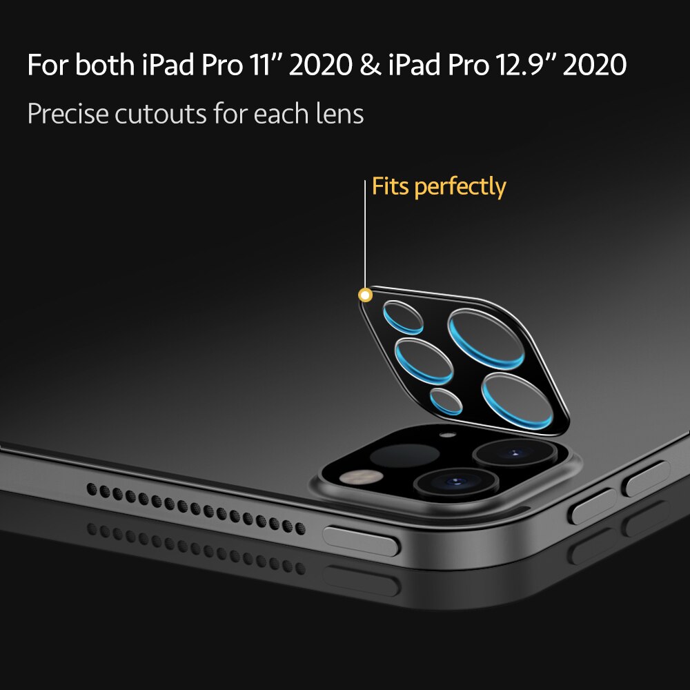 ESR 2PCS Len Film For iPad Pro 11 12.9 HD Camera Protector for iPad Pro Lens Protector Full Camera Coverage Films