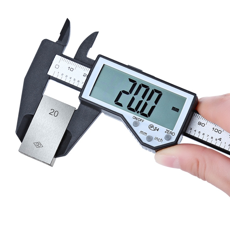 Ip54 Waterproof Digital Vernier Caliper With Lcd Screen Display Inch/millimeter Conversion Vernier Calipe