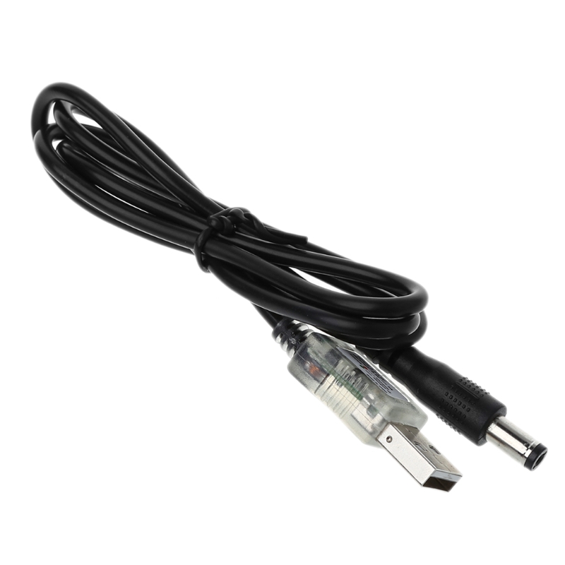 Usb- 5v to 8.4v- ladekabel für led-fahrradscheinwerfer mit 18650 akkus (hccy)