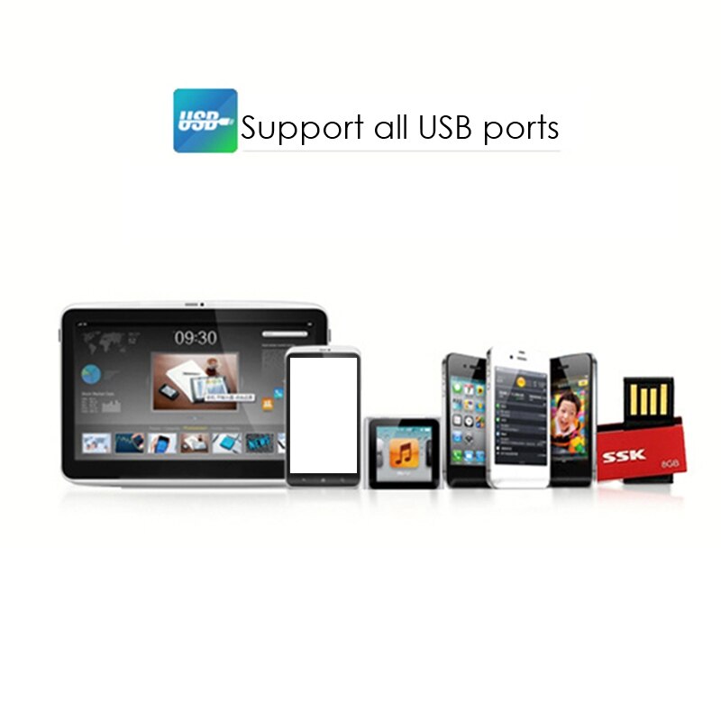 Ssk SHU029 USB2.0 Hub Een Voor Vier 4-Poort Hub Computer Compatibel Systeem Windows Xp/Vista/7 linux2.4 Mac Os 9.1 Of Hoger