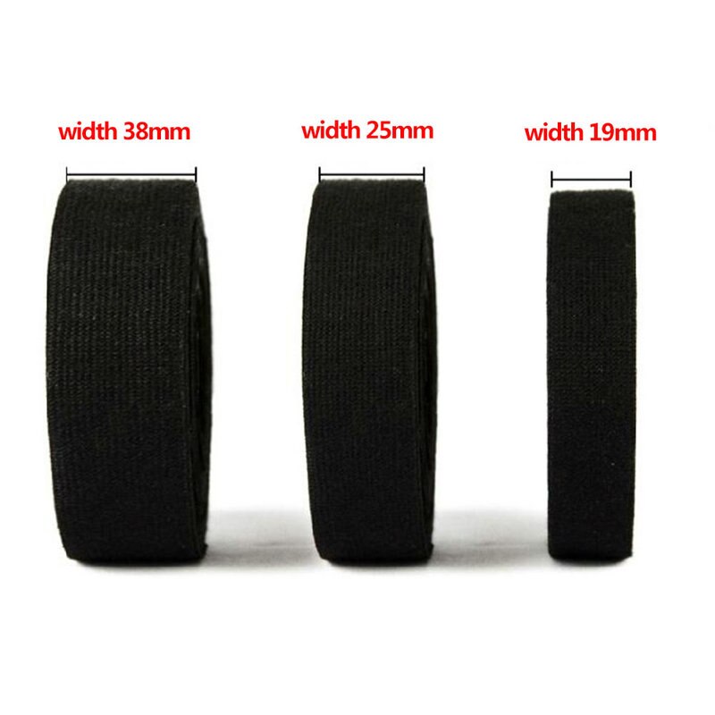 15 Meter Hittebestendig Vlamvertragende Tape Adhesive Doek Tape Voor Auto Kabelboom Kabelboom Bescherming Elektrische Tape